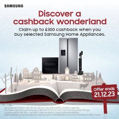 Samsung Up to £300 Cashback With Samsung
