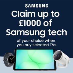 Samsung Claim Up To £1000 Of Samsung Tech