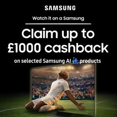 Samsung Up To £1000 Cashback With Samsung