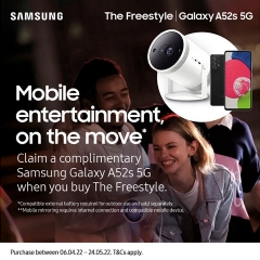 Samsung Complimentary Galaxy A52 With Samsung!