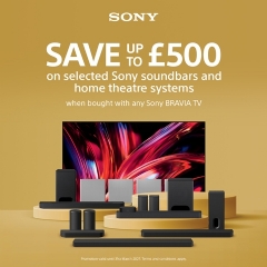 Sony Save Up TO £500 With Sony
