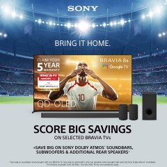 Sony Score Big Savings With Sony