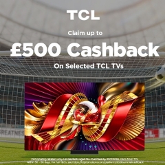 TCL Up To £500 Cashback With TCL
