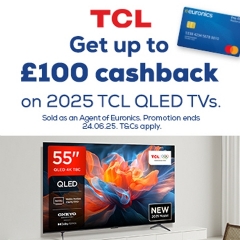 TCL Up To £100 Cashback With TCL