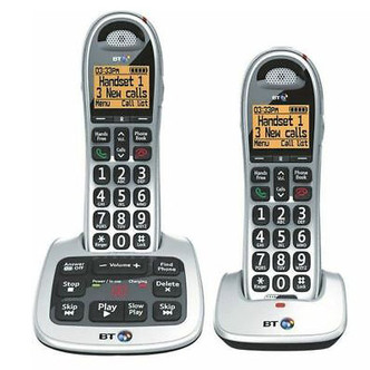 BT 069265 BT 4000 Big Button Cordless Phone Twin Handset