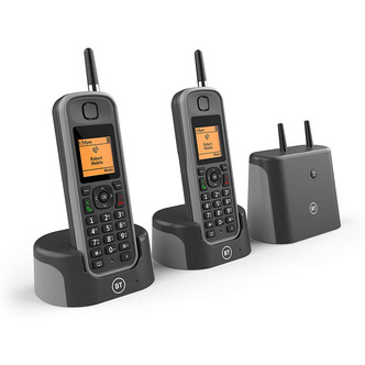 BT 079483 BT Elements 1K Phone with Answer Machine Twin Handset