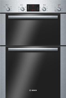 Bosch HBM43B250B CLASSIXX Built In Electric Double Oven in Brushed Steel