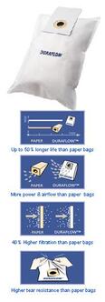 Menalux MU8000 Adaptable Universal Cylinder Vac Bags 3 Pack