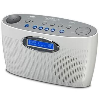 Roberts ELISE-WHITE DAB Radio with Favourite Station Button in White