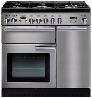 Rangemaster 86870 90cm PROFESSIONAL Gas Range Cooker in St St Chrome