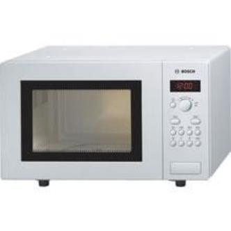 Bosch HMT75M421B Compact Microwave Oven in White 17L 800W Electronic