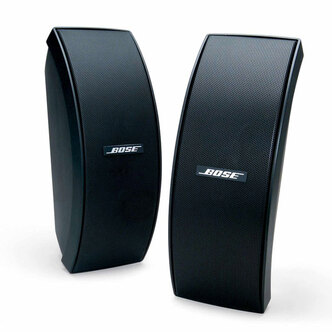 Bose 151SE-BLK Environmental Speakers Inc Brackets in Black