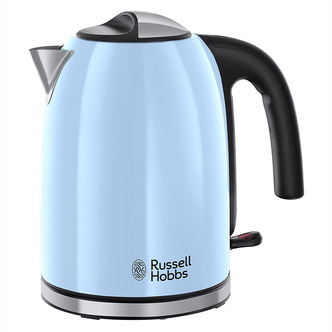 Russell Hobbs 20417 COLOURS+ Kettle in Pastel Heavenly Blue 1.7L 3kW