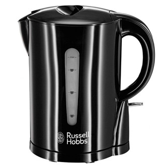 Russell Hobbs 21440 Essentials Cordless Kettle in Black 1.7L 2.2kW