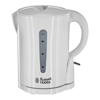 Russell Hobbs 21441 Essentials Cordless Kettle in White 1.7L 2.2kW