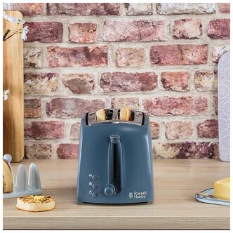 Russell Hobbs 21644 Textures 2 Slice Toaster in Grey
