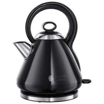 Russell Hobbs 21886 1.7 Litre Legacy Quiet Boil Kettle in Black 3.0 kW
