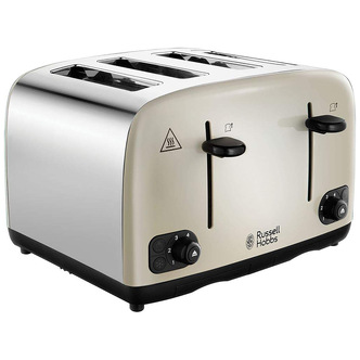 Russell Hobbs 24091 Cavendish 4 Slice Toaster Cream