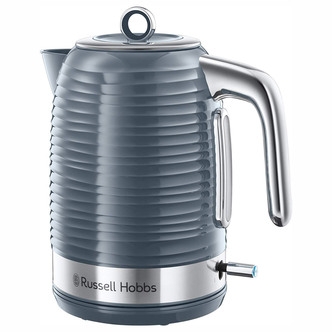 Russell Hobbs 24363 Inspire 1.7 Litre Kettle in Grey 3.0 kW Rapid Boil