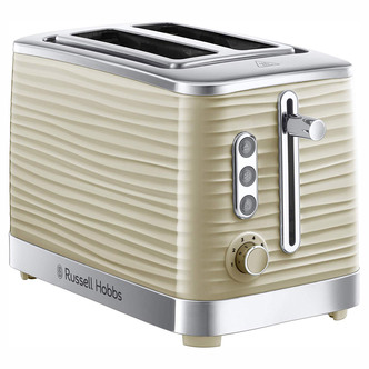 Russell Hobbs 24374 Inspire 2 Slice Toaster in Cream High Lift Feature