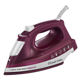 Russell Hobbs 24820 2400W Light & Easy Brights Steam Iron in Mulberry
