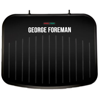 George Foreman 25810 7 Portion Medium Fit Grill - Black