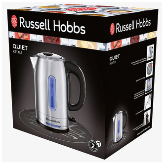 Russell Hobbs 26300 Quiet Boil Cordless Jug Kettle in Brushed Steel 1