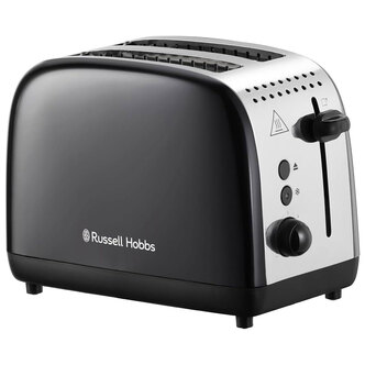 Russell Hobbs 26550 Long Slot 2 Slice Lift & Look Toaster in Black