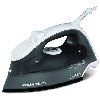 Morphy Richards 300252 Breeze Steam Iron in Grey 2600W Ceramic Soleplate