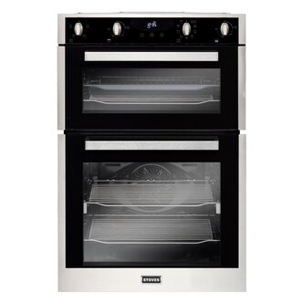 Stoves 444410216 Built In Electric Double Oven in St/Steel 72L A/A Rated