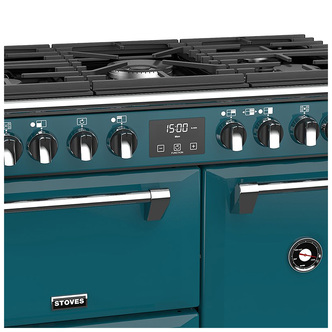 Stoves 444410904 90cm Richmond DX S900DFCB Dual Fuel Range Kingfish Te