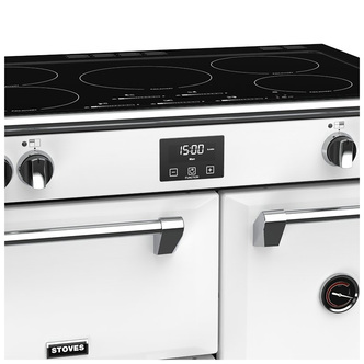 Stoves 444410915 90cm Richmond DX S900Ei CB Range Icy White Induction