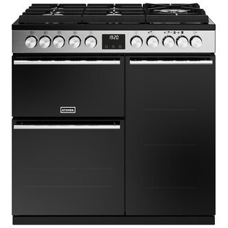 Stoves 444411487 90cm Precision DX D900DF GTG Dual Fuel Range St/St