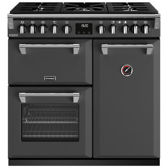 Stoves 444411510 90cm Richmond DX D900DF Dual Fuel Range Cooker Anthraci