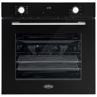 Belling 444411626 Built-In Electric Single Oven in Black 72L A Rated