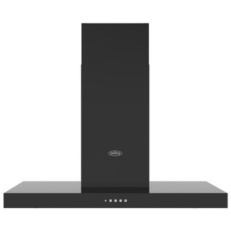 Belling 444411664 100cm COOKCENTRE T-Shaped Chimney Hood in Black 3 Fan S