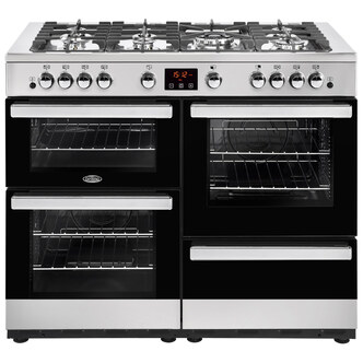 Belling 444411730 110cm Cookcentre X110G Gas Range Cooker St/Steel