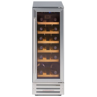 Stoves 444440918 30cm Integrated Wine Cooler in Stainless Steel 18 Bottl