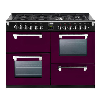 Stoves 444441313 Richmond 1000DFT CB 90cm Dual Fuel Range Wild Berry