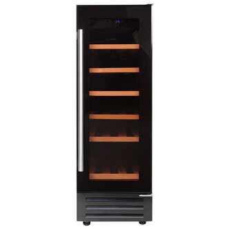 Stoves 444443282 30cm Integrated Wine Cooler in Black 18 Bottle Capacity