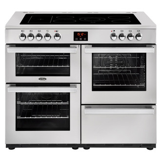 Belling 444444096 110cm Cookcentre Prof 110E Range Cooker St St Cerami