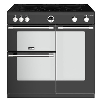Stoves 444444487 90cm Sterling S900Ei Range Cooker in Black Induction