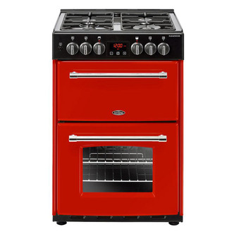 Belling 444444715 60cm Farmhouse 60DF D Oven Dual Fuel Cooker in Jalap