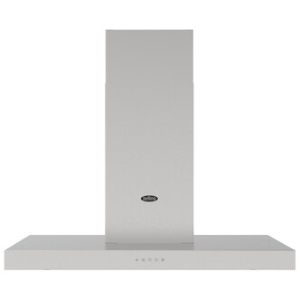 Belling 444411665 100cm COOKCENTRE T-Shaped Chimney Hood in Stainless Ste