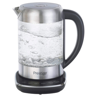 Prestige 59896 2-in-1 Digital Glass Kettle and Tea Diffuser 1.5L 3kW