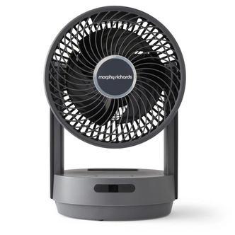 Morphy Richards 820002 Low Noise Cooling Desk Fan - Grey, Timer, Remote Contro