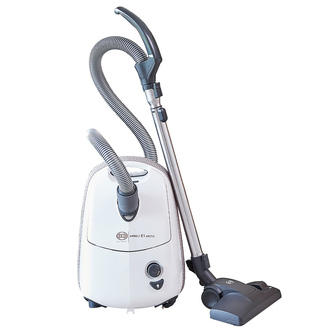 Sebo 92621CI Airbelt E1 Artic Cylinder Vacuum Cleaner - White