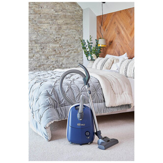 Sebo 92625CI Airbelt E1 Artic Cylinder Vacuum Cleaner - Satin Blue