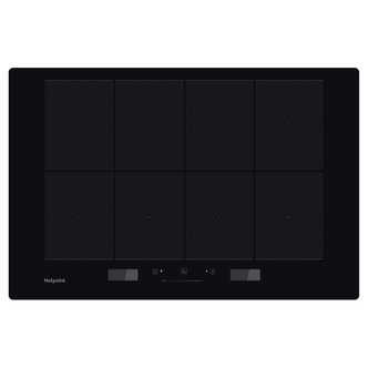 Hotpoint ACP778CBA 77cm Induction Hob in Black 4 Zone