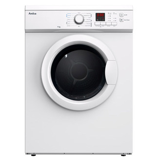 Amica ADV7CLCW 7kg Vented Tumble Dryer in White Sensor Drying
